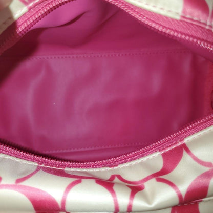 Rare Color COACH Signature Accessory Pouch Pink 13a