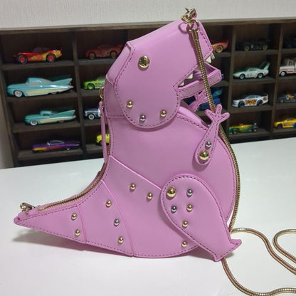 Kate Spade Novelty T-REX Crossbody Bag Dinosaur Pink super rare