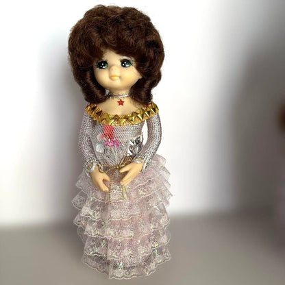 Showa Retro 3 Bottle Dolls, height 21...23cm