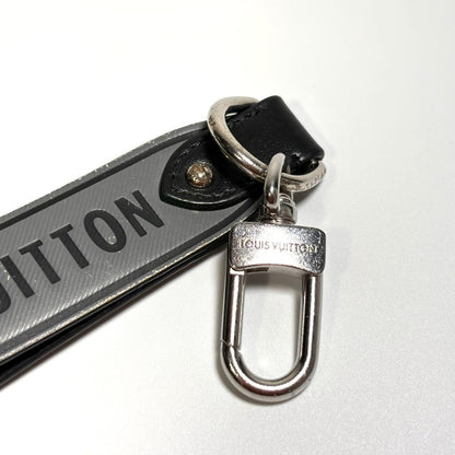 LOUIS VUITTON Monogram Eclipse Reverse Key Holder Capital LV M00337 Auth 121488