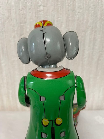 Tin Toy Elephant Antique Vintage