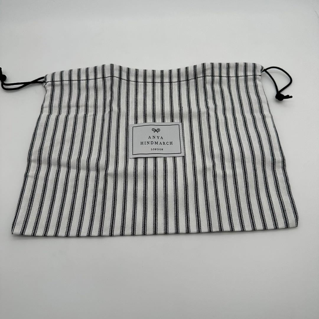 Authentic ANYA HINDMARCH small red canvas eyes rare crossbody shoulder bag