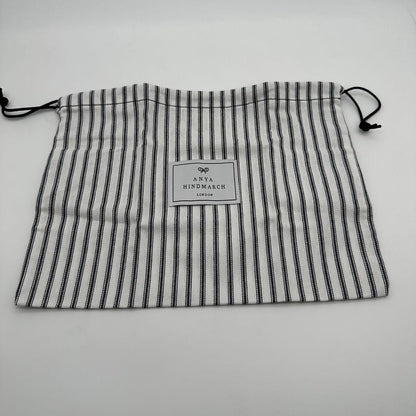 Authentic ANYA HINDMARCH small red canvas eyes rare crossbody shoulder bag