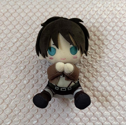 Attack on Titan Eren Pitanui Plush Toy Soft Anime Figure
