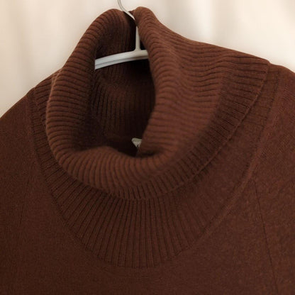 Max Mara Dress M Used High Neck Knit Non-Functioning Eco-Friendly