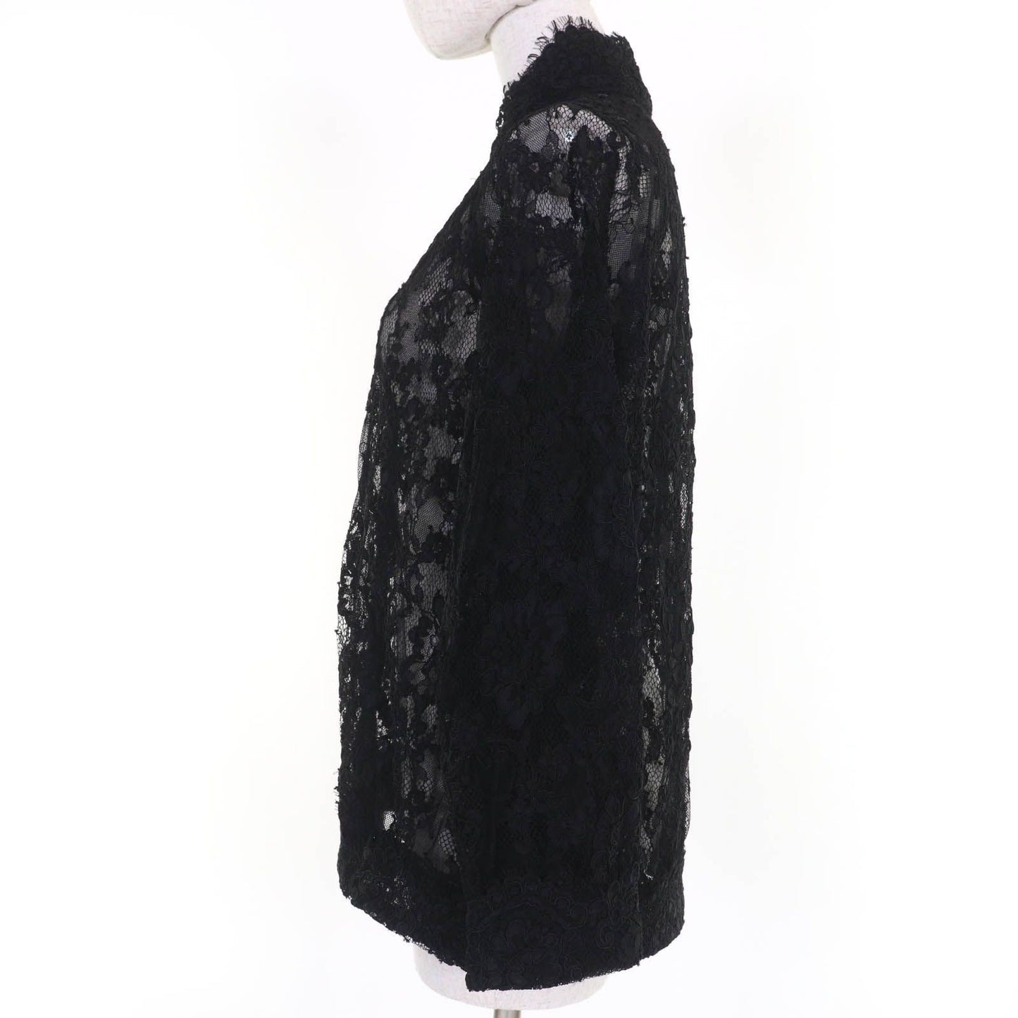 ERMANNO SCERVINO Jacket Zip Up Lace black Nylon Women 42