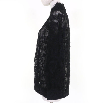 ERMANNO SCERVINO Jacket Zip Up Lace black Nylon Women 42