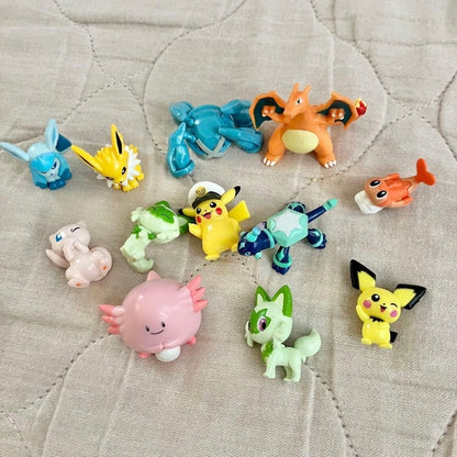 Pokemon 12 Figure Set Official Collectible Figures Rare Authentic Genuine