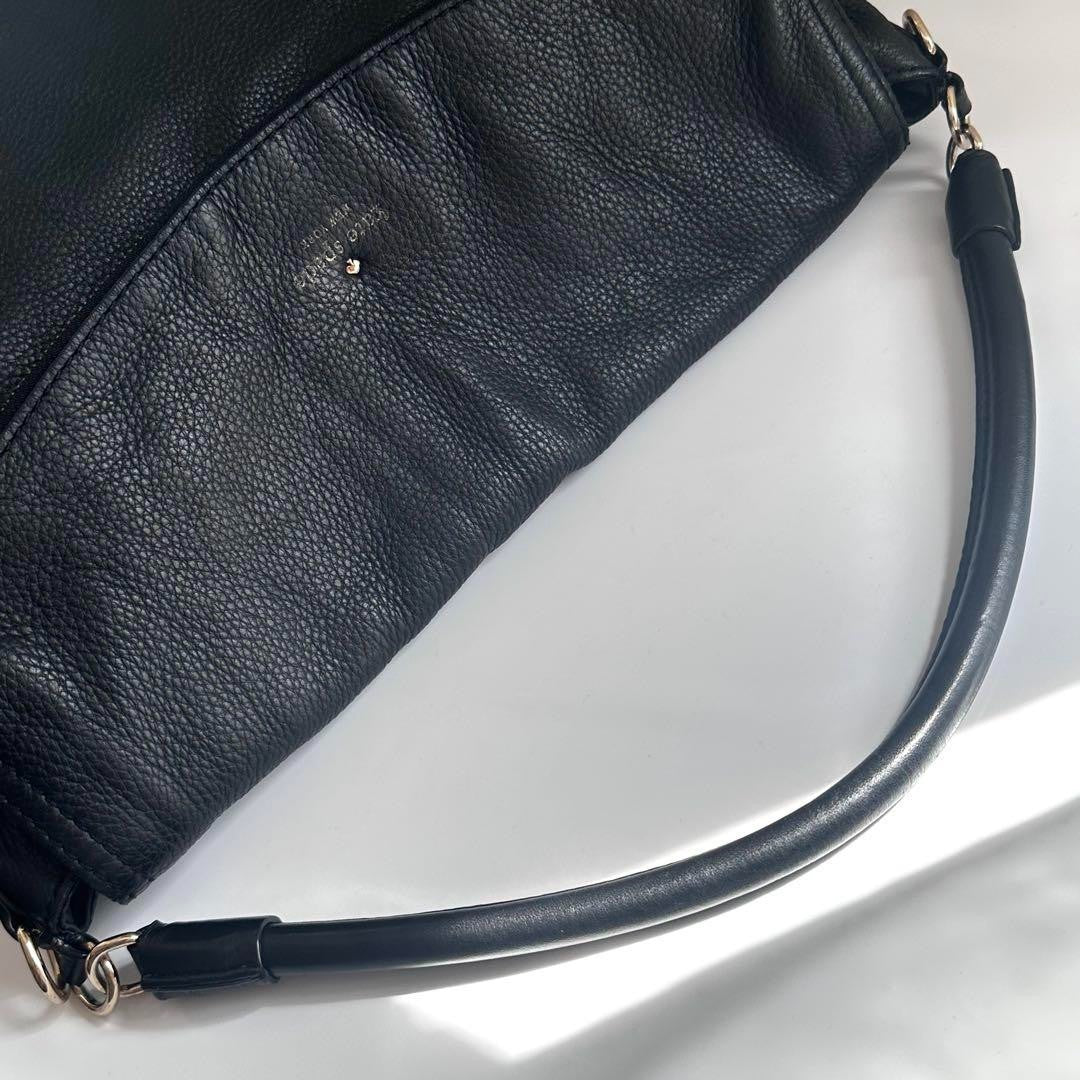Kate Spade Genuine Leather Tote Bag Large Capacity Business Bag Black