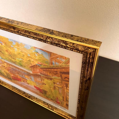 Studio Ghibli Art: "Sekizenkan" framed artwork from Spirited Away.