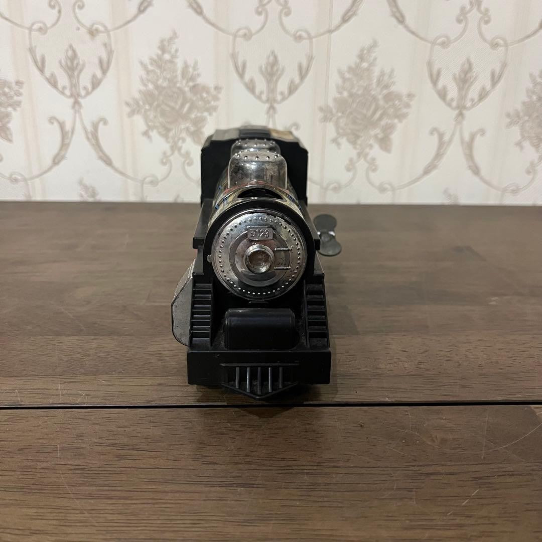 【Antique】Showa Retro Wind-Up SL Puff-Puff Train Locomotive Toy
