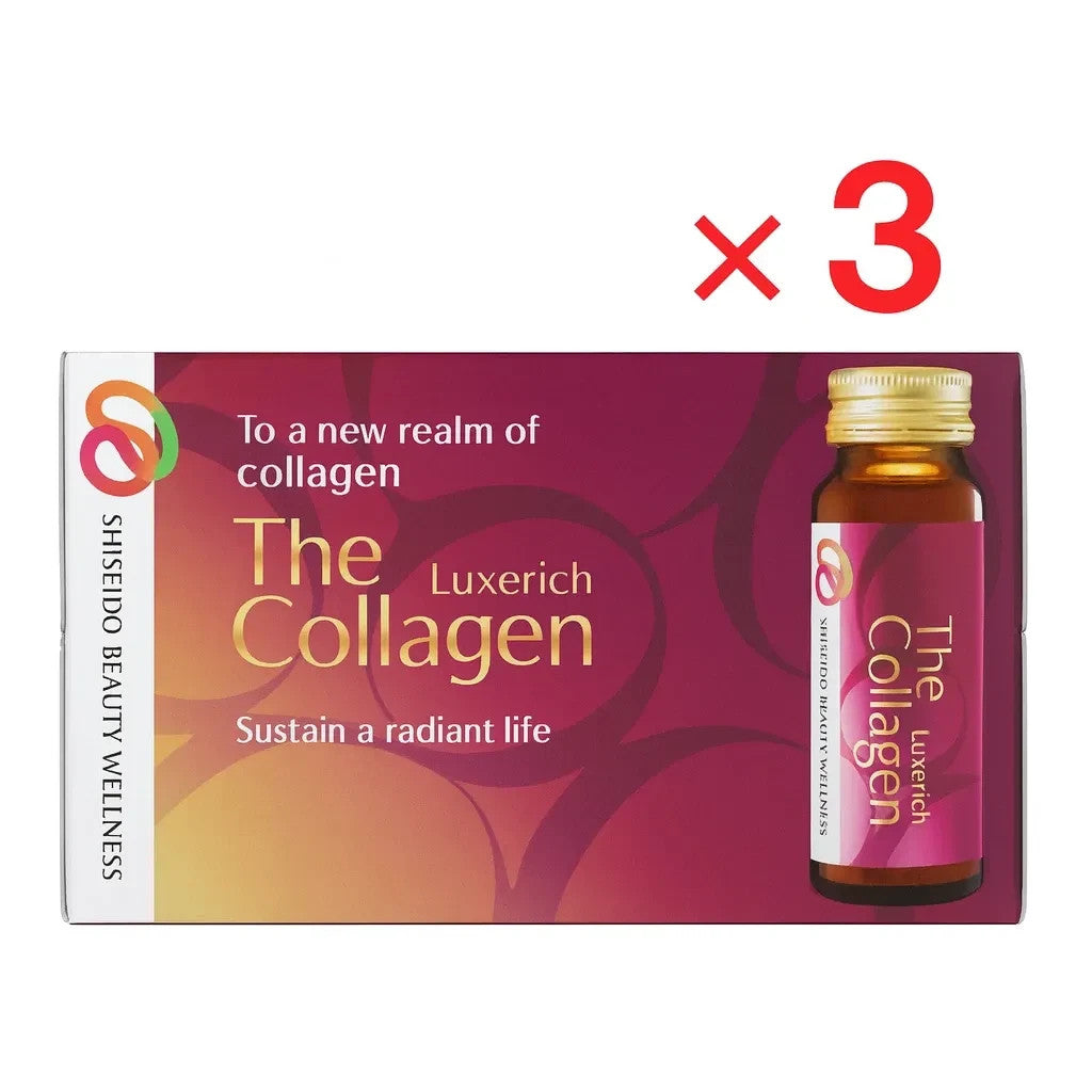 SHISEIDO The Collagen Luxe Rich Drink 50mL x 10 bottles set of 3 from japan
