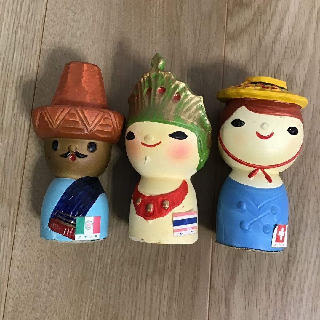 1970 Osaka World Expo: Ceramic piggy banks (9 pieces)