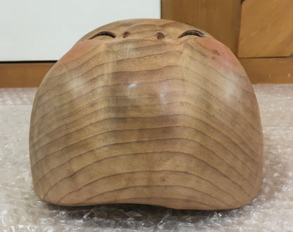 Japanese Traditional Noh Mask Omen Kabuki Vintage & Retro Used from Japan M-250