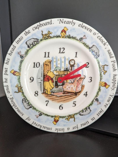 Royal Doulton Classic Pooh Clock & Photo Frame