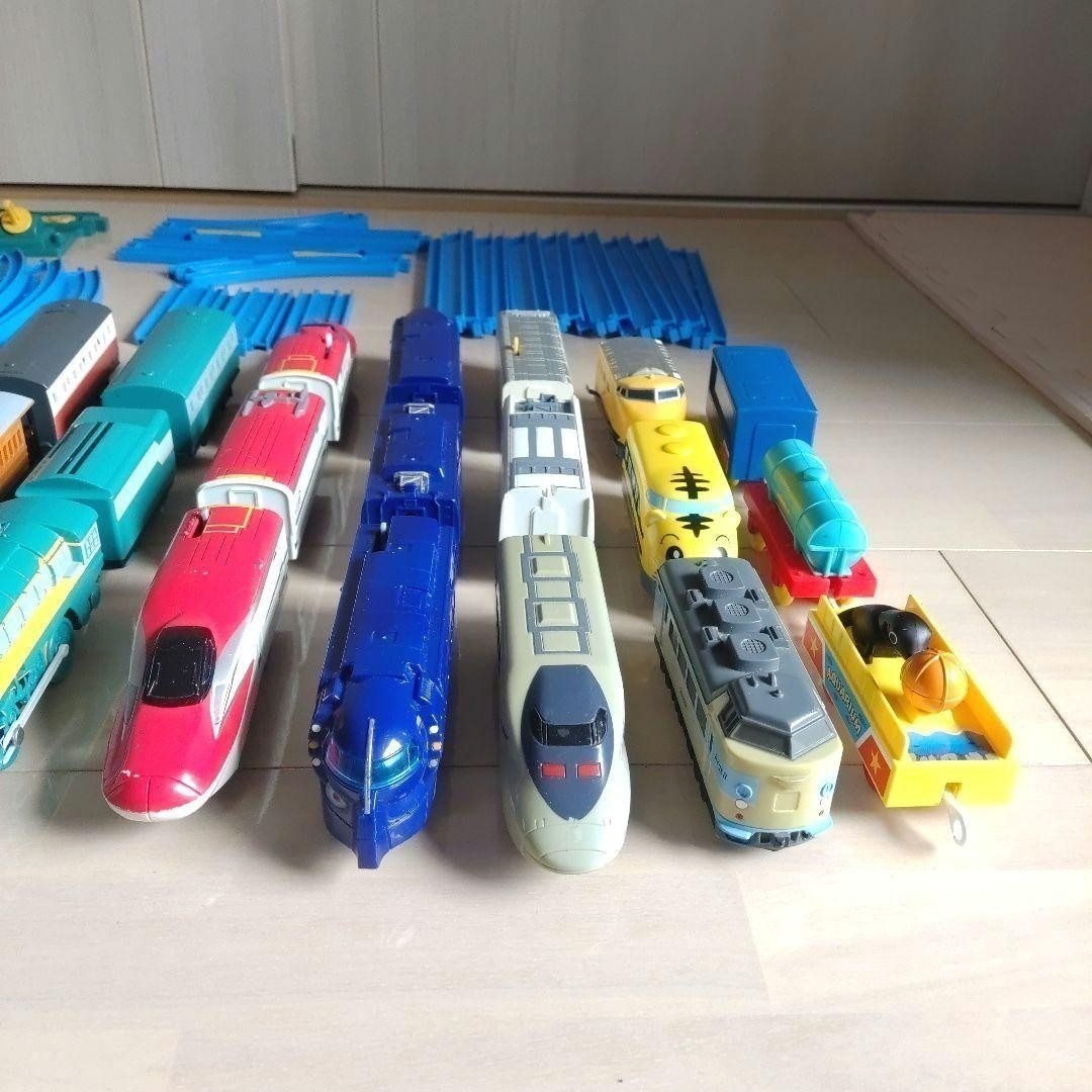 PLARAIL Thomas Train Set with Shinkansen Rail Track Lot Mega Pack Bundle