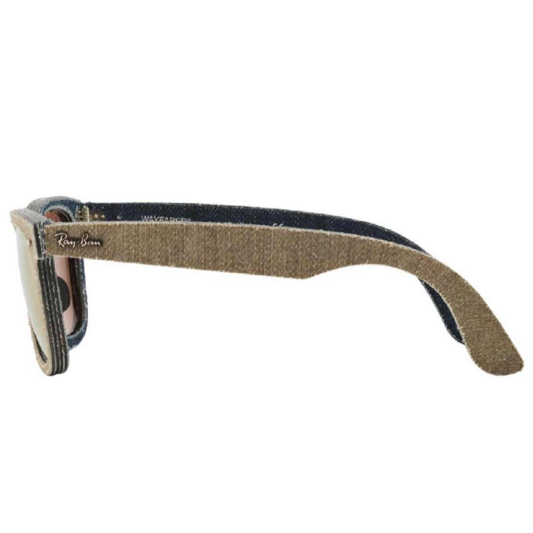 'Ray-Ban' Fashion Glasses Brown color Frame WAYFARER RB2140F 1193Z2 52mm USED