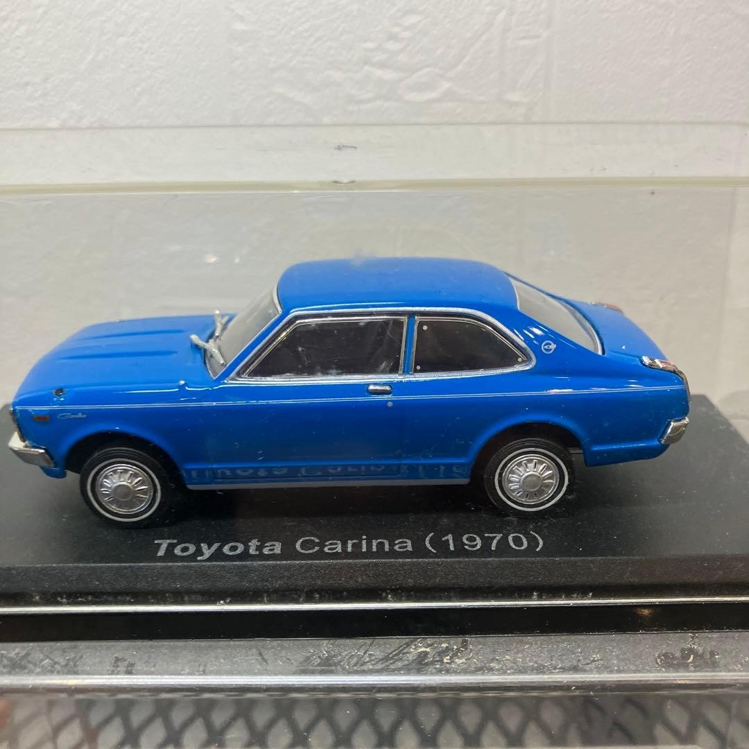 Toyota Carina 1970 First Generation A10 Model Diecast Miniature Car 1/43 Scale