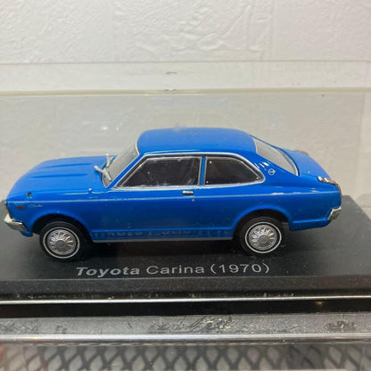 Toyota Carina 1970 First Generation A10 Model Diecast Miniature Car 1/43 Scale
