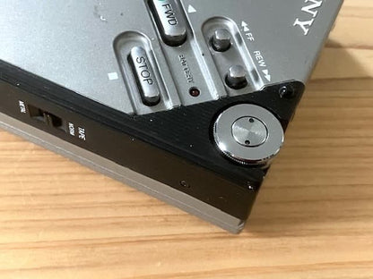 Extremely rare, fully functional, brand new Sony WM-2 silver headphones.