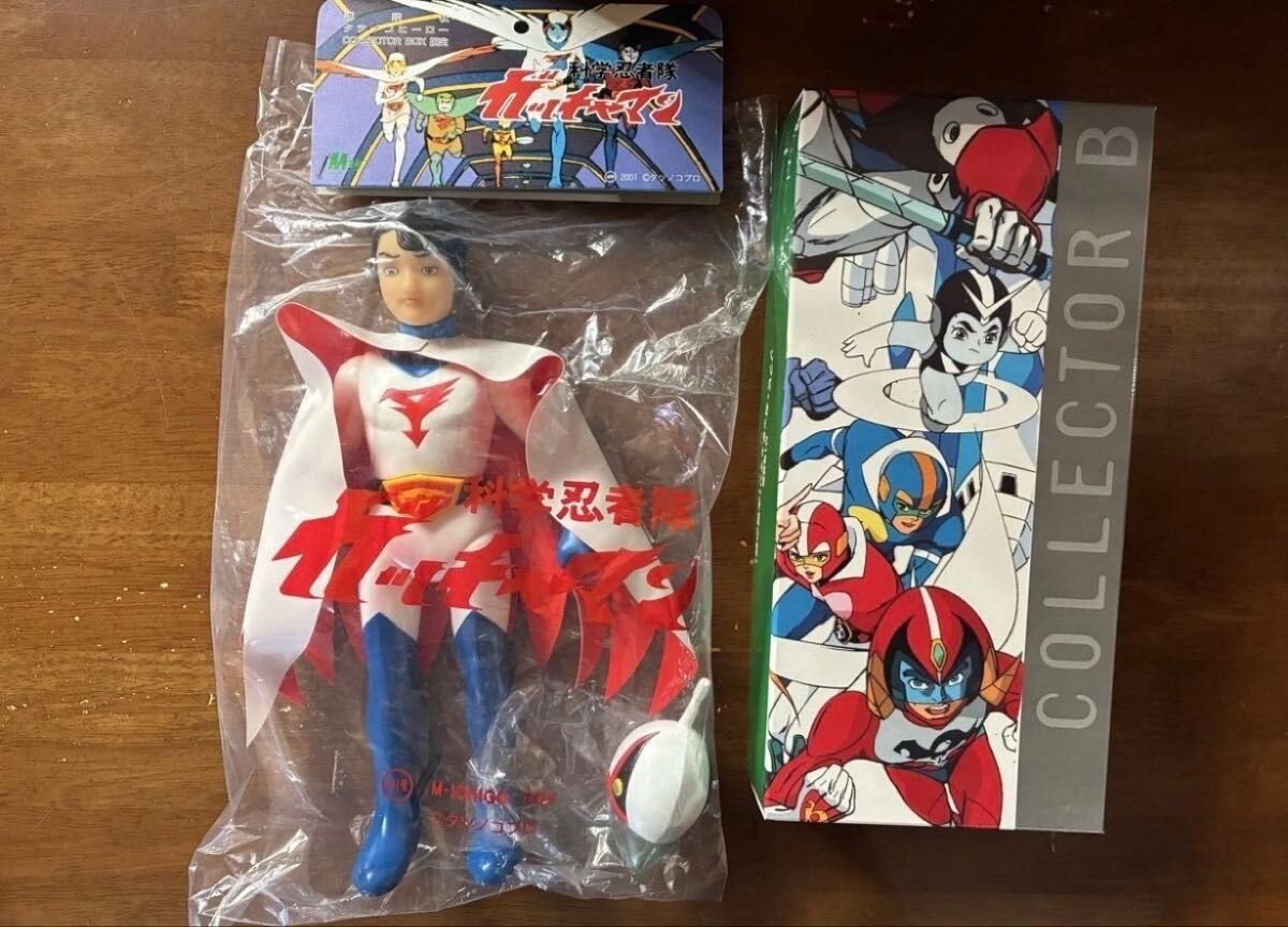 Medicom Toy Gatchaman Ken Sofubi Figure Collector Box Tatsunoko Japan Rare