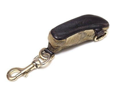 GUCCI GG Leather Strap Shoes Key Holder Rare Bag charm Fashion Accessories F169
