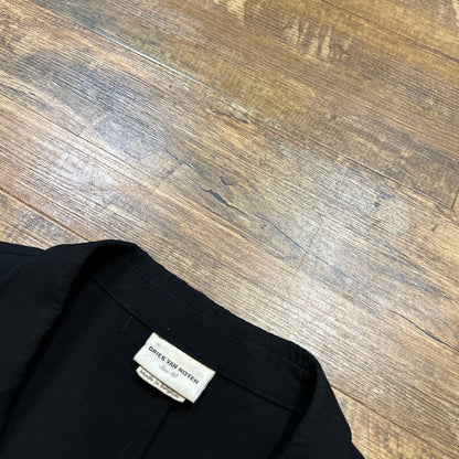 Dries Van Noten Women M Tailored Jacket Black Size 40 Belgian from Japan