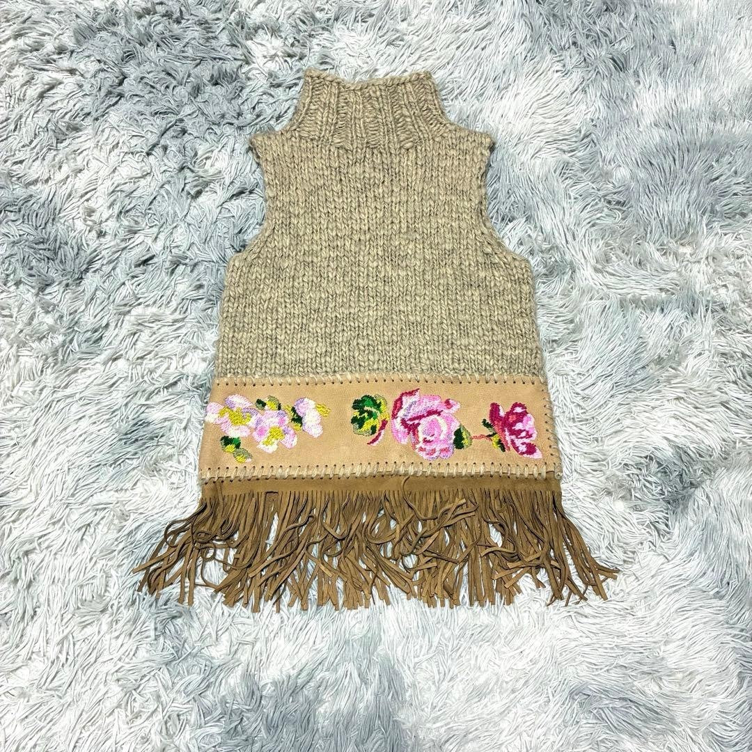 Christian Dior Galliano Era Archive Knit Vest Size S Very Rare