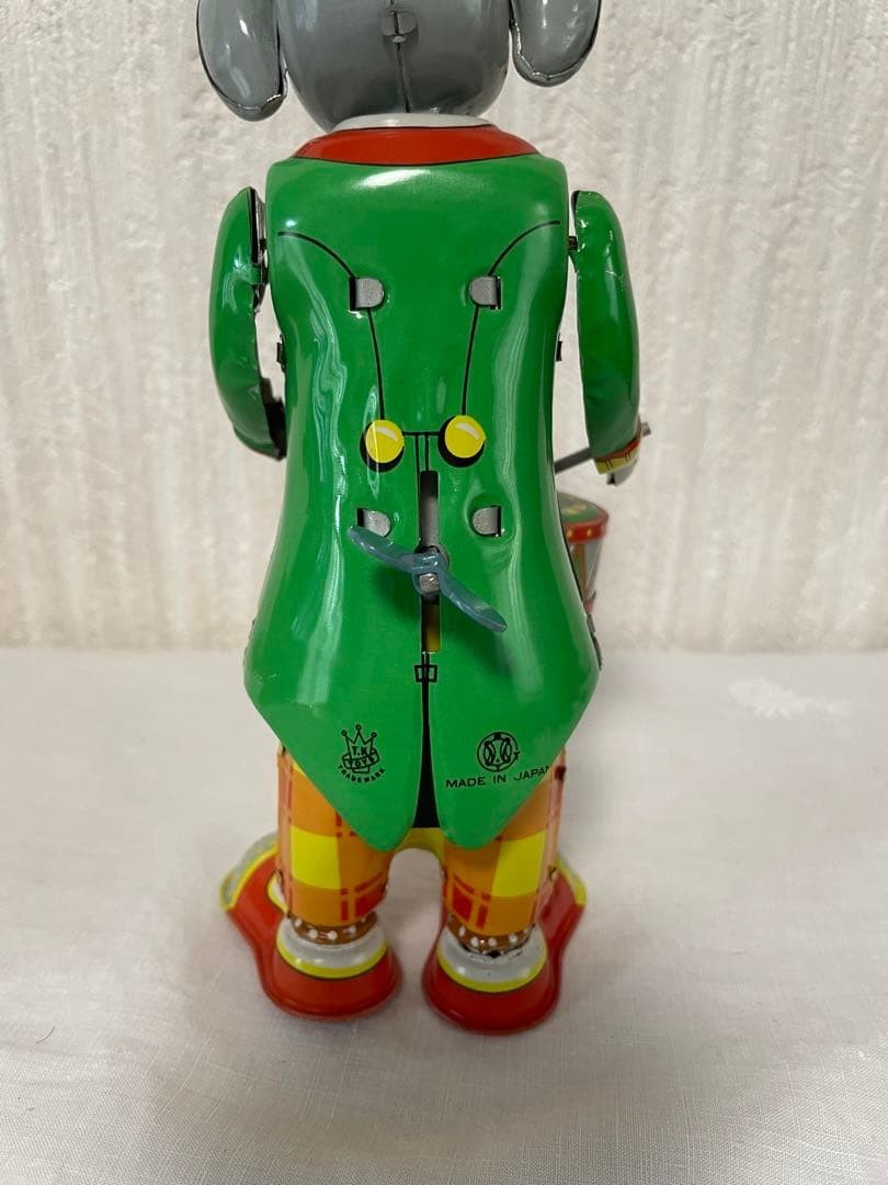 Tin Toy Elephant Antique Vintage