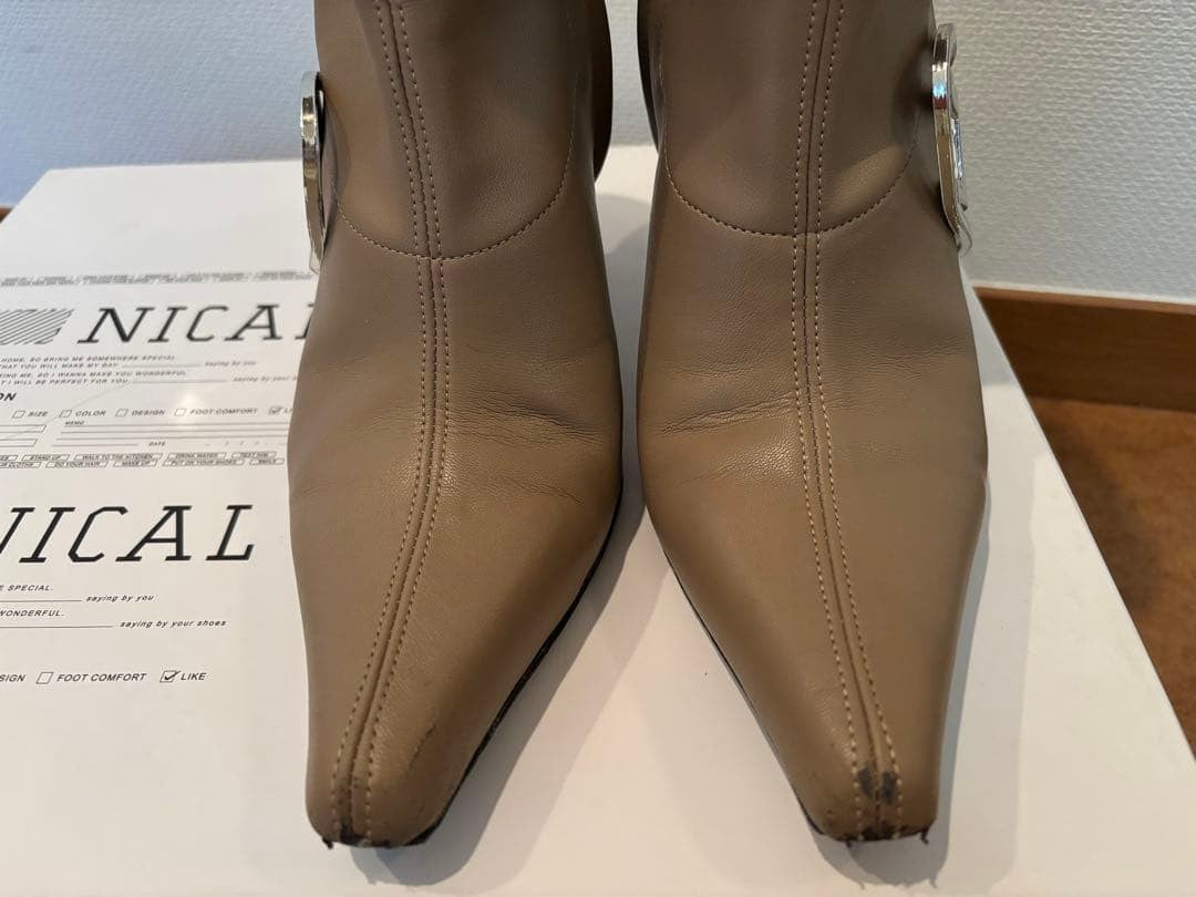 Diesel Women 6.5US Boots Stiletto Heel Size37 Luxury Modern Stylish Italian Used