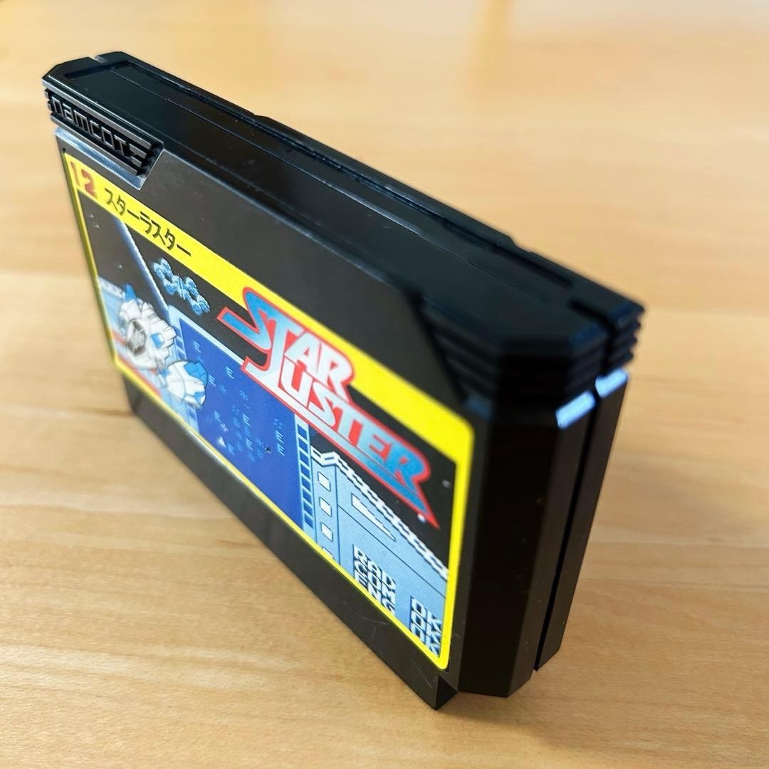 Famicom (NES) game cartridge, Star Luster, Showa retro.