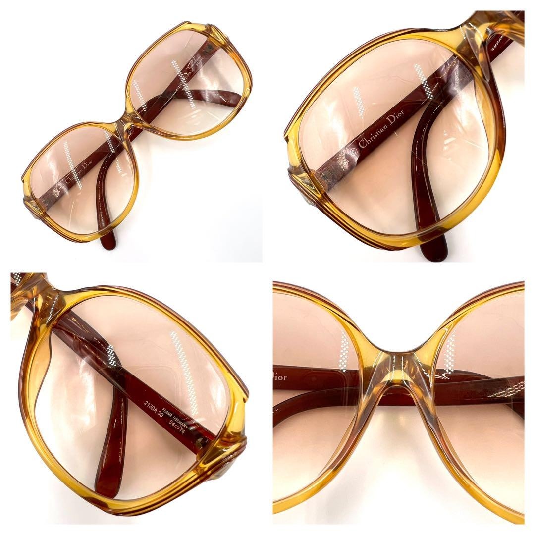 Christian Dior Old Rare Sunglass Frame 54□14 130 Made in Germany