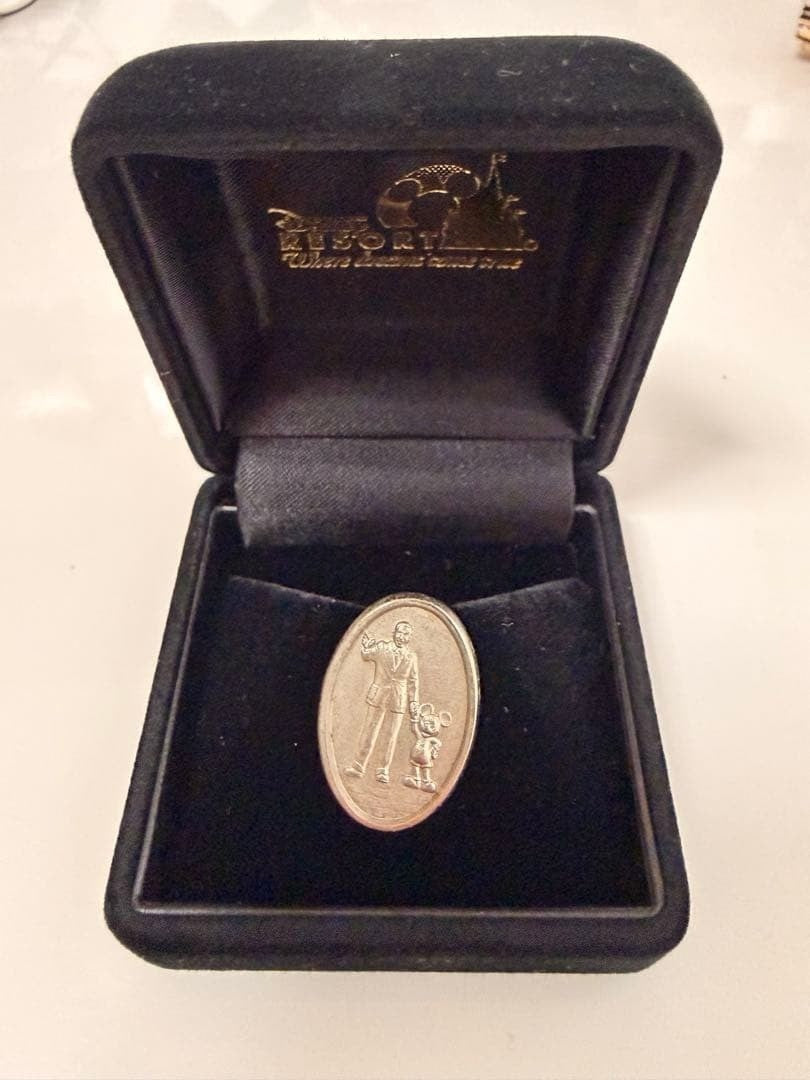 Spirit Award Pin Tokyo Disney Resort Cast Member Rare Used From Japan