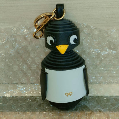 ANYA HINDMARCH Penguin Charm Leather