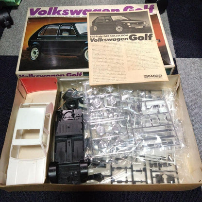 Bandai 1/20 Volkswagen Golf Plastic Model Kit