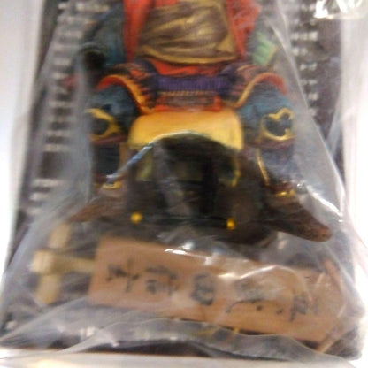 Showa Retro Kabaya Takeda Shingen Figure Brand New Unopened Total Length 80mm