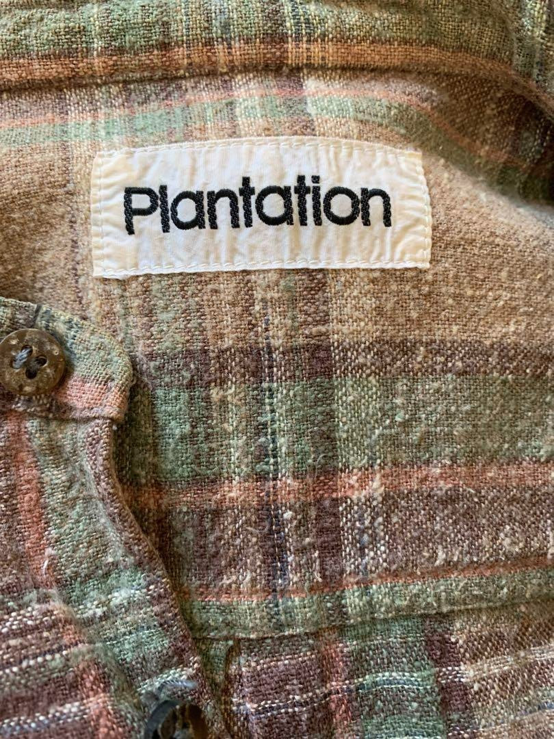 USED ISSEY MIYAKE PLANTATION VINTAGE SHIRT GOOD M-7A9A