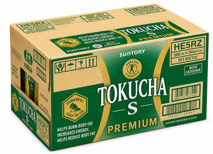 Suntory Iyemon Tokucha Green Tea 500ml x 24 Japan FOSHU Fat Burning Diet Drink