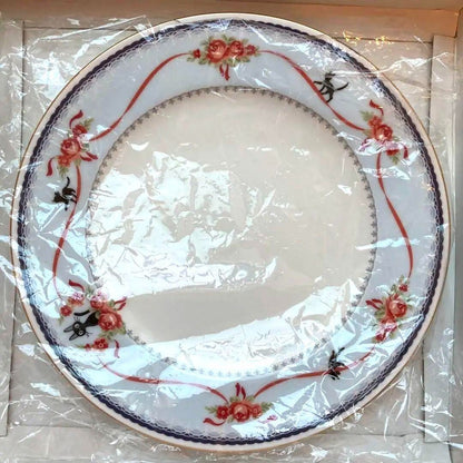 Noritake Kiki's Delivery Service Plates Pink & Blue Studio Ghibli Bone China