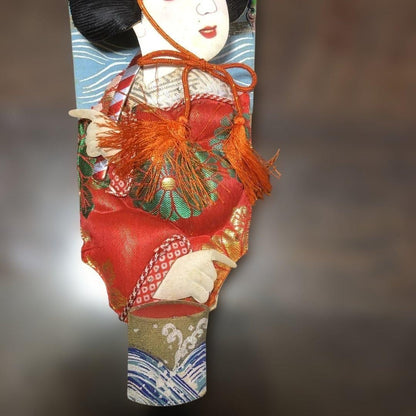 Rare/Antique Showa Retro Hagoita For New Year's decorations.