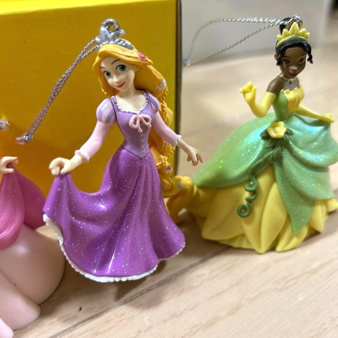 Disney Christmas Ornament Princess 9 Piece Set Collectible Character Goods Japan
