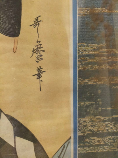 Kitagawa Utamaro Beauty Paintings Objects Vintage Showa Retro