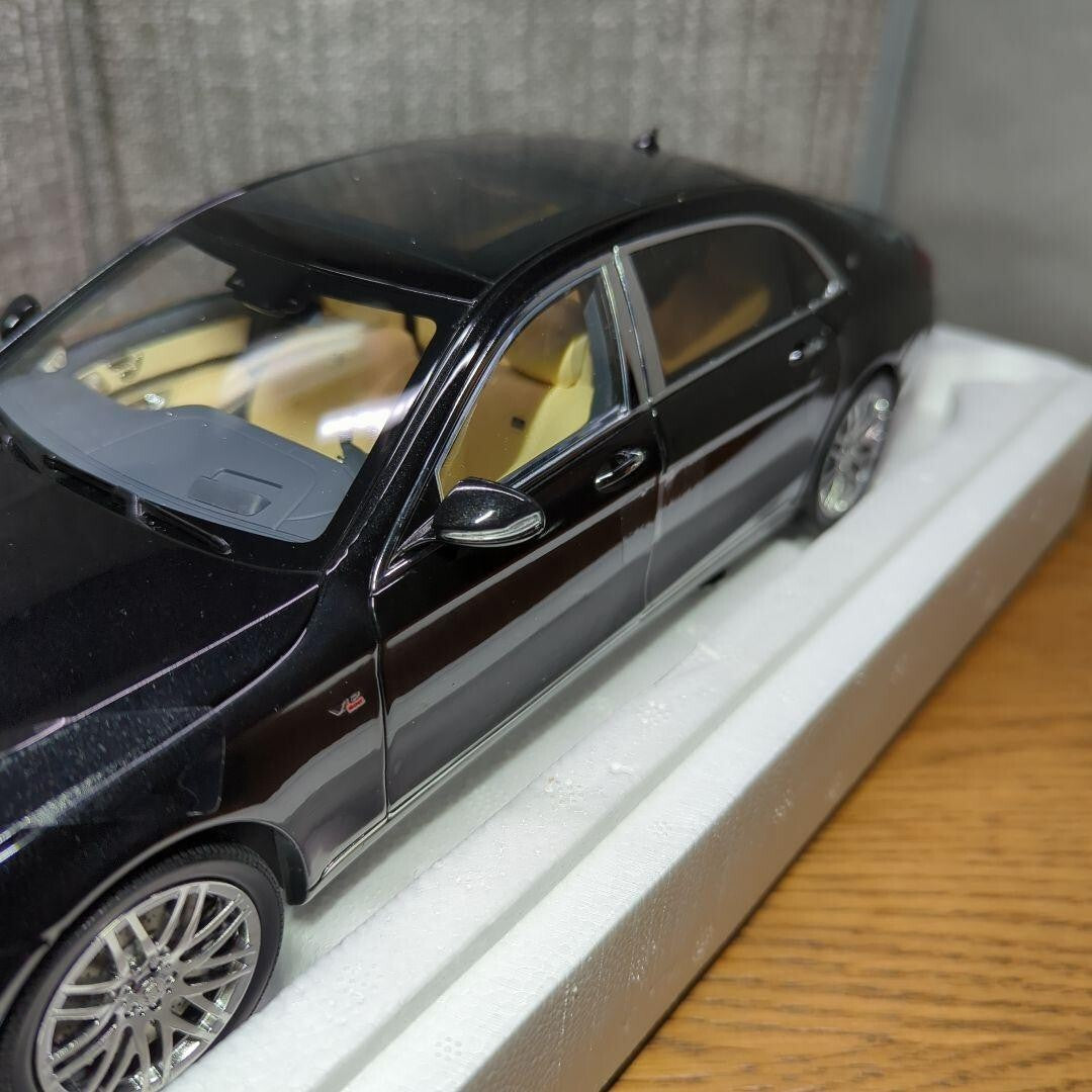 Mercedes 1/18 Scale BRABUS900 Maybach S-CLASS Black minicar F/S