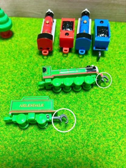 Tomy Capsule Plarail Mike Bart Rex Train Capsule Vehicle Toy Used Rare