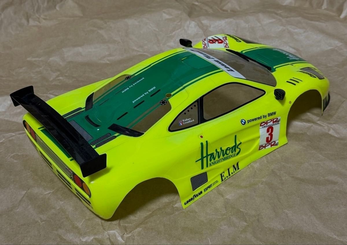 Kyosho McLaren F1 GTR Spare Body Painted RC Body Only Rare Discontinued