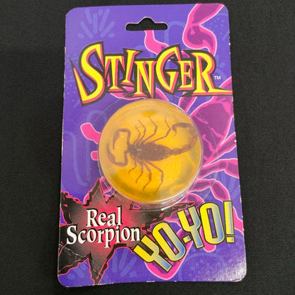 Brand New Stinger Yo-Yo Scorpion Real Scorpion 1996 Retro Toy