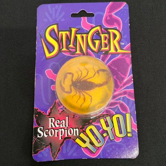 Brand New Stinger Yo-Yo Scorpion Real Scorpion 1996 Retro Toy