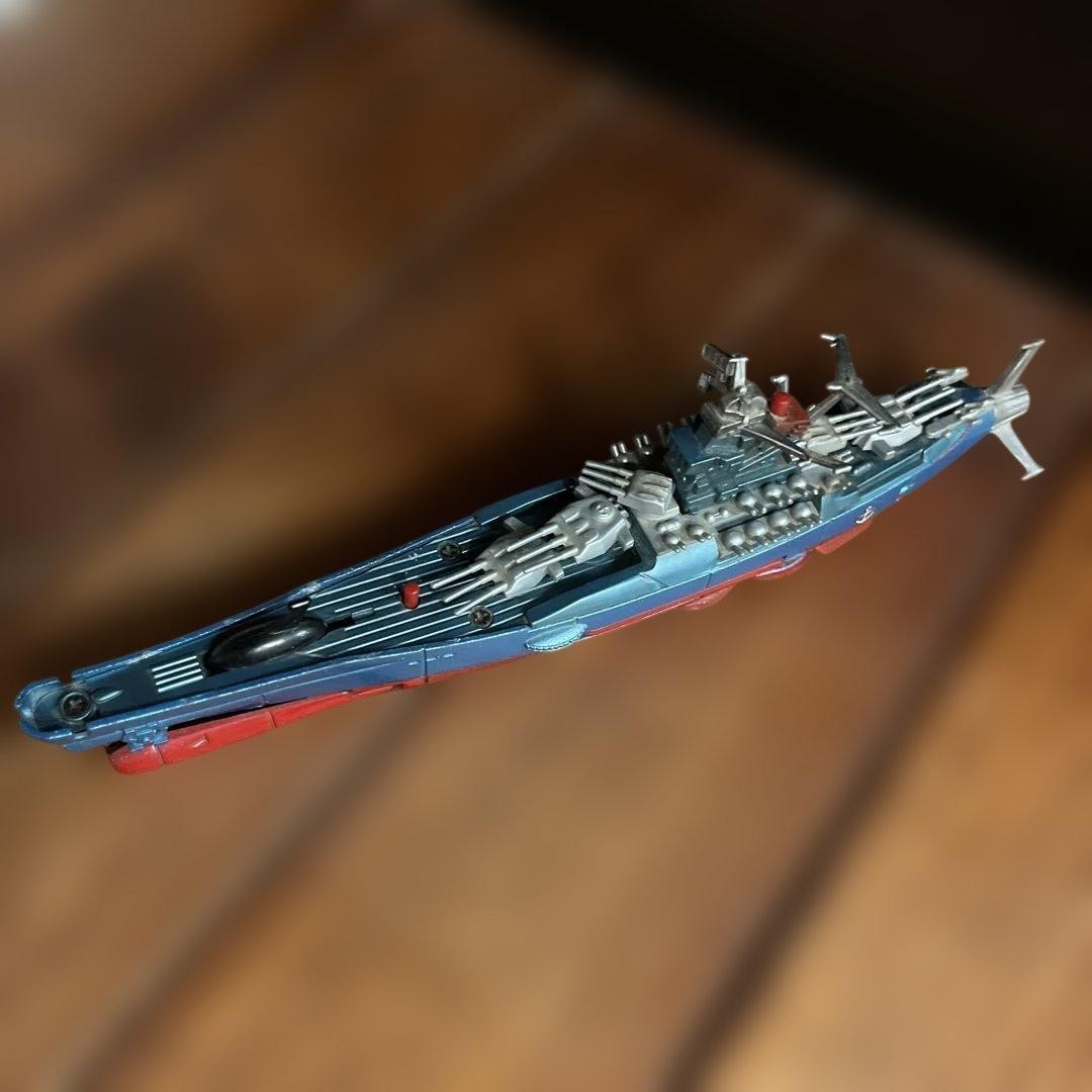 Popy PC-13 Chogokin Space Battleship Yamato III Figure Vintage Diecast Rare 7295
