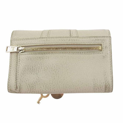 SEE BY CHLOE 9P7783-P305 HANA HANAKI TRI-FOLD LEATHER WALLET WITH Used LIFE-0