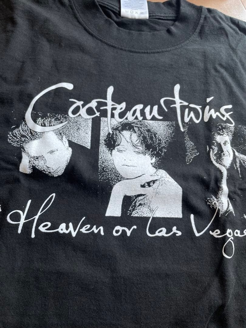 Cocteau Twins T-shirt USA Made Shaka Wear Graphic Black Size XL Vintage